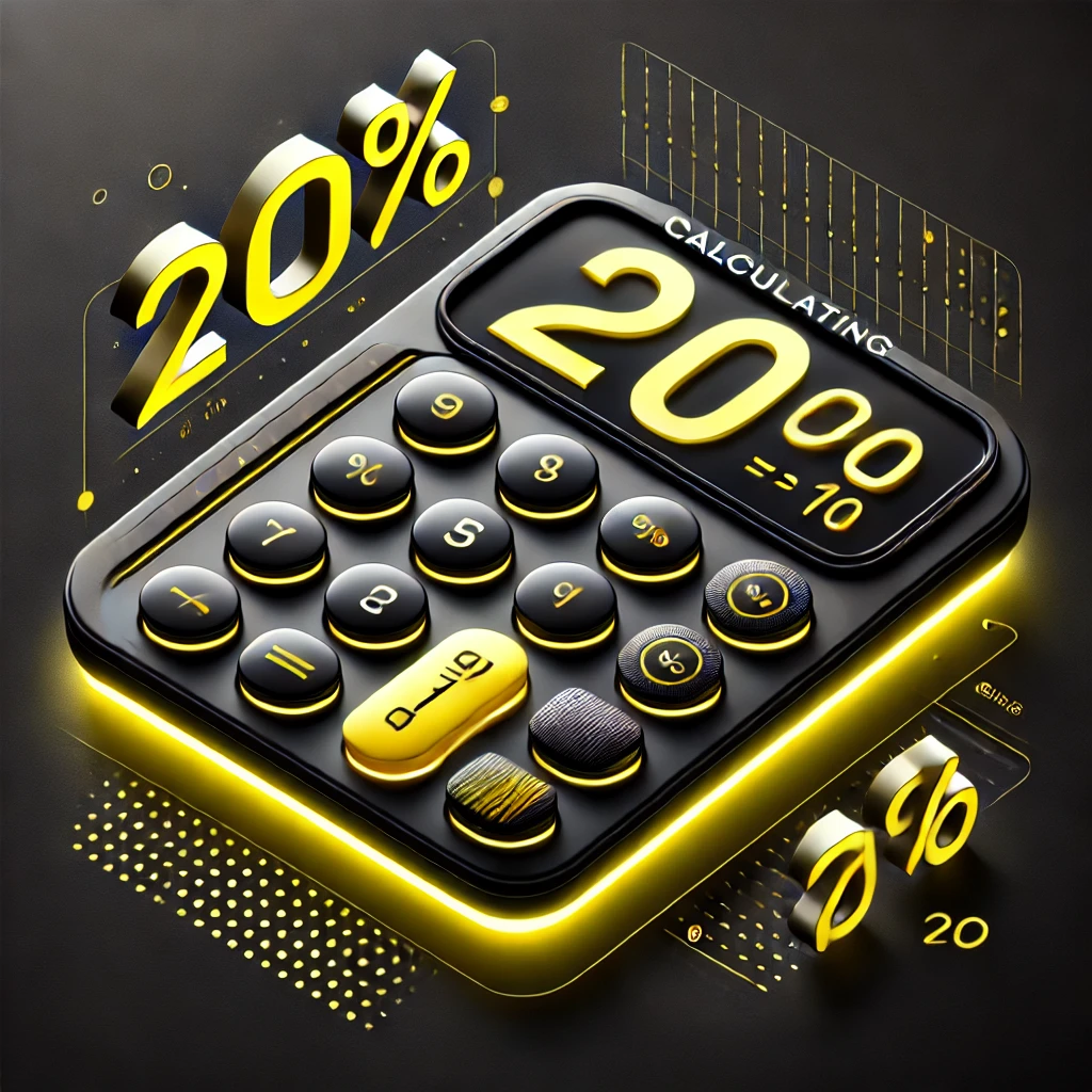 Calculating 20% of a Number Calculating 20% of a Number