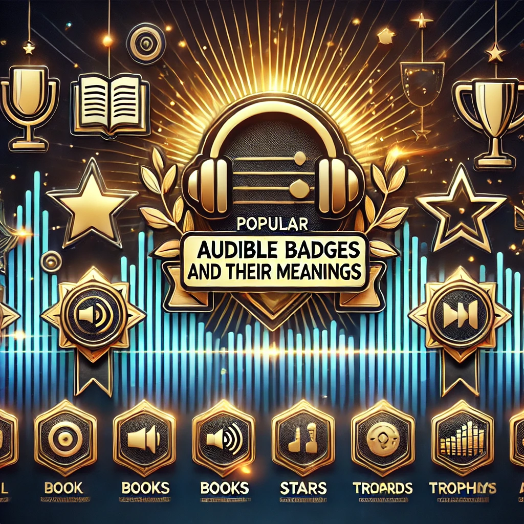 Popular Audible Badges and Their Meanings Popular Audible Badges and Their Meanings